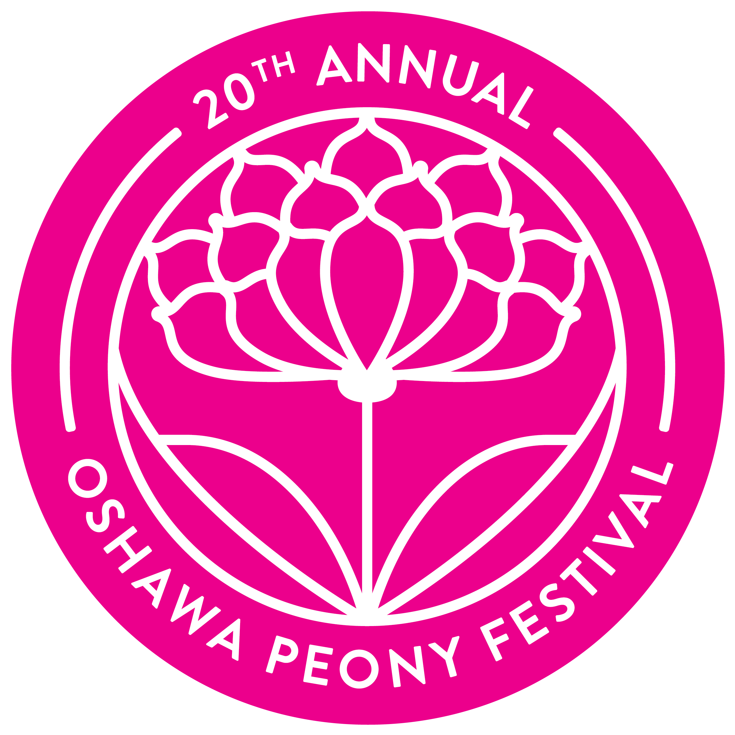 20th Anniversary Peony Festival Logo