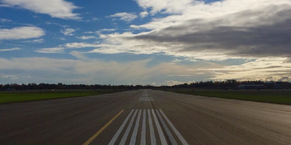 Oshawa Executive Airport runway