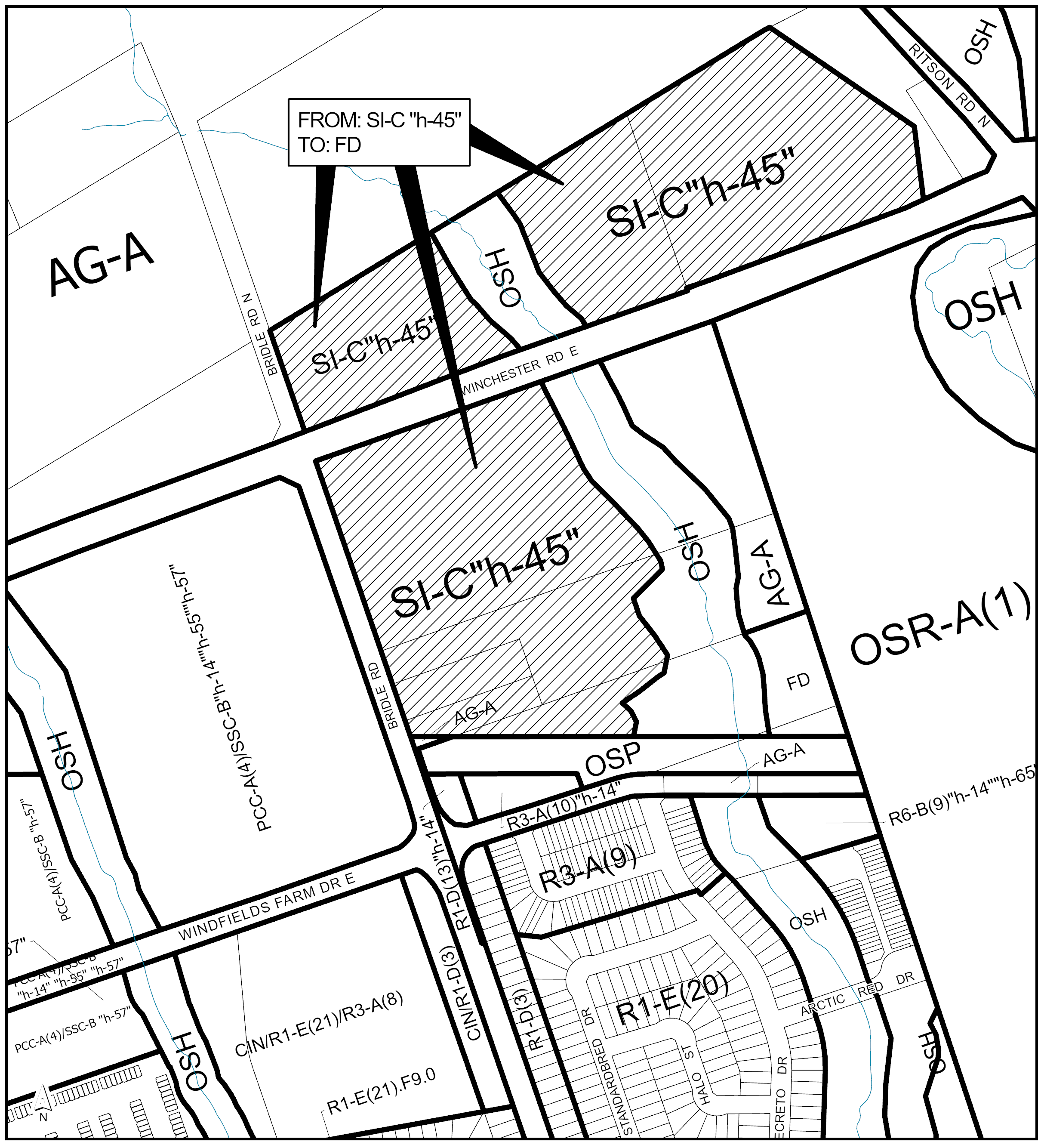 Notice_Map of Schedule A, North Half of Zoning By-law 60-94