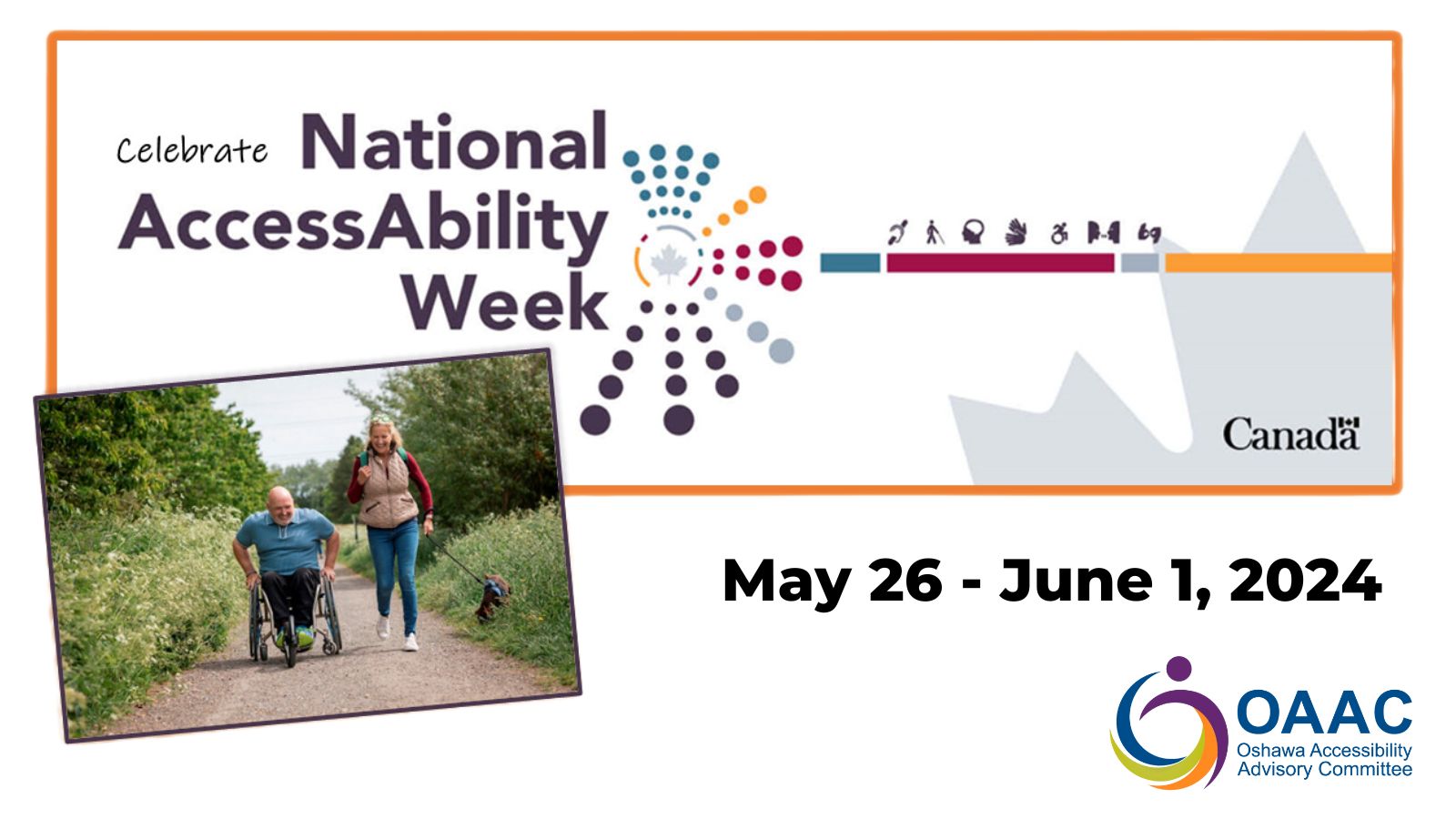 National AccessAbility Week May 26 - June 1, 2024