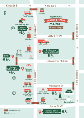 Bright & Merry Market event map